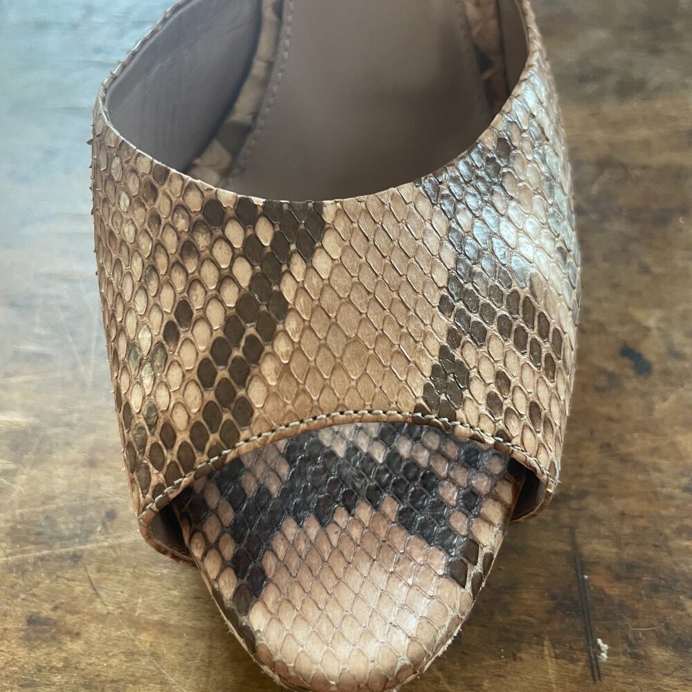 Bally PInk Python Stilletos - Picture 6 of 13